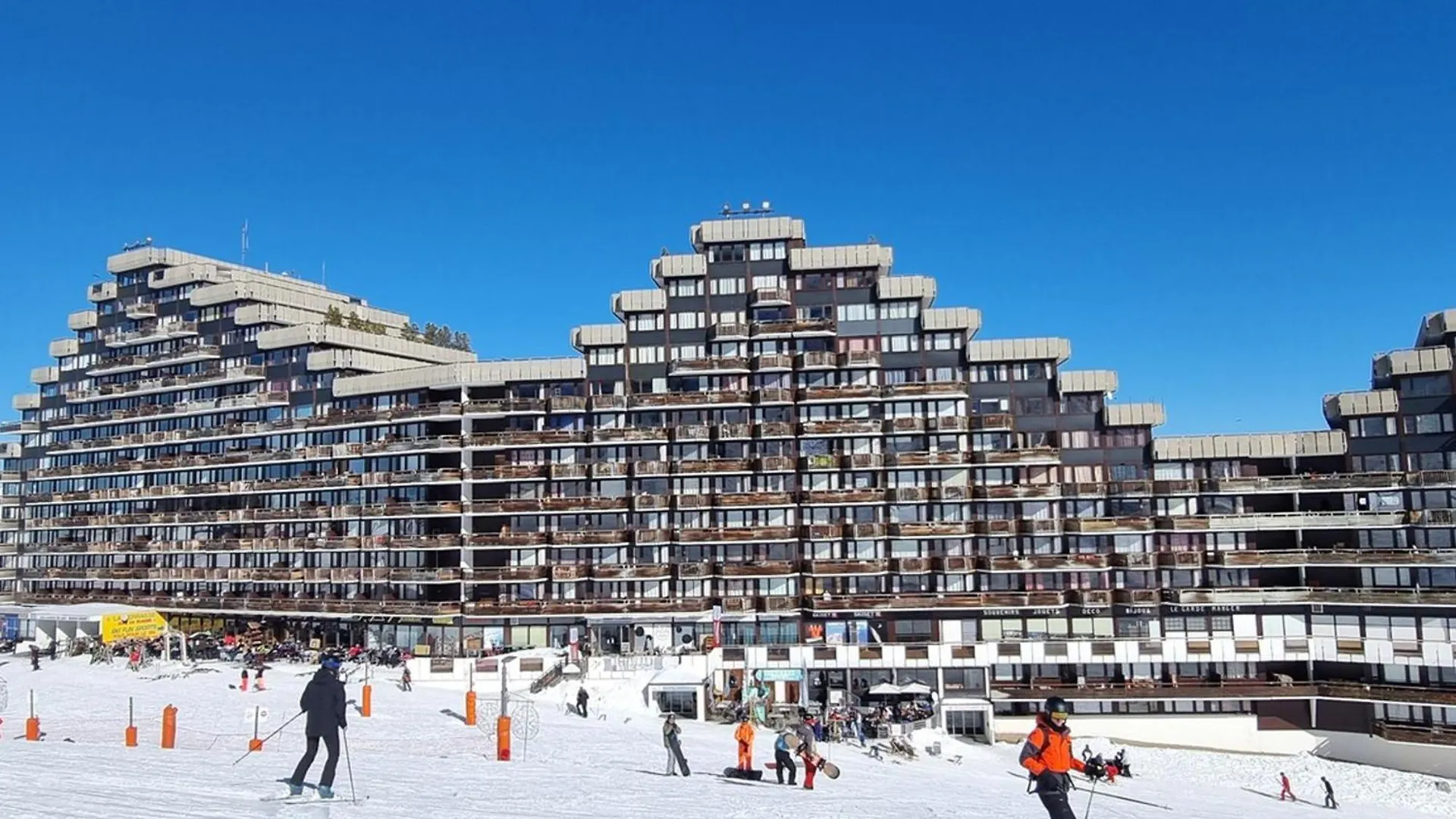 Studio Confortable Divisible - Skis Au Pied - 3/4 Personnes - Balcon Sud - Fr-1-181-2598 La Plagne Fransa